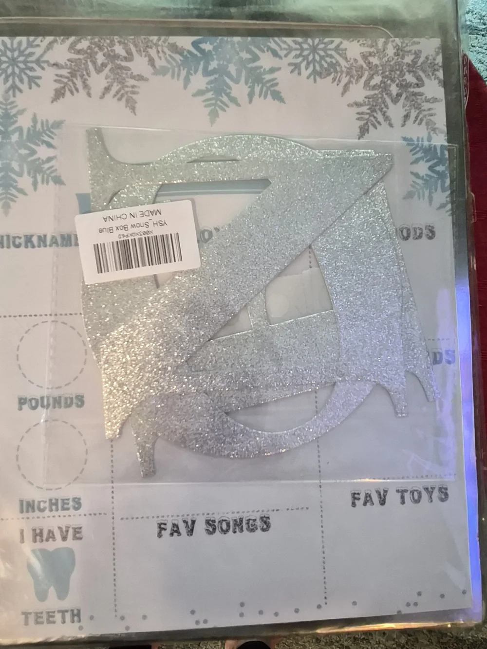 Blue & Silver Winter ONEderland BABY Party Decorations - Home Party Supplies